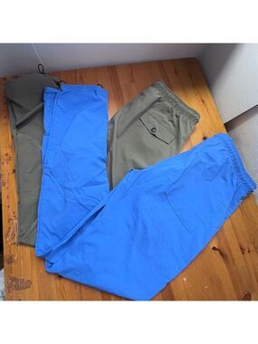 Forever 21 cargo pants bundle size large olive and blue
